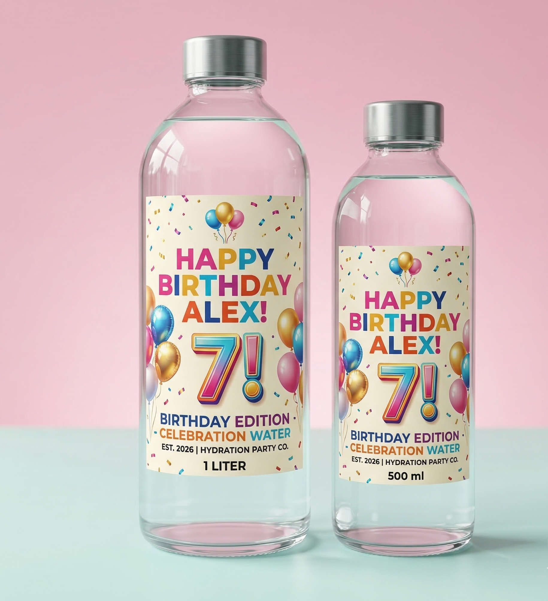 Birthday Custom Bottle