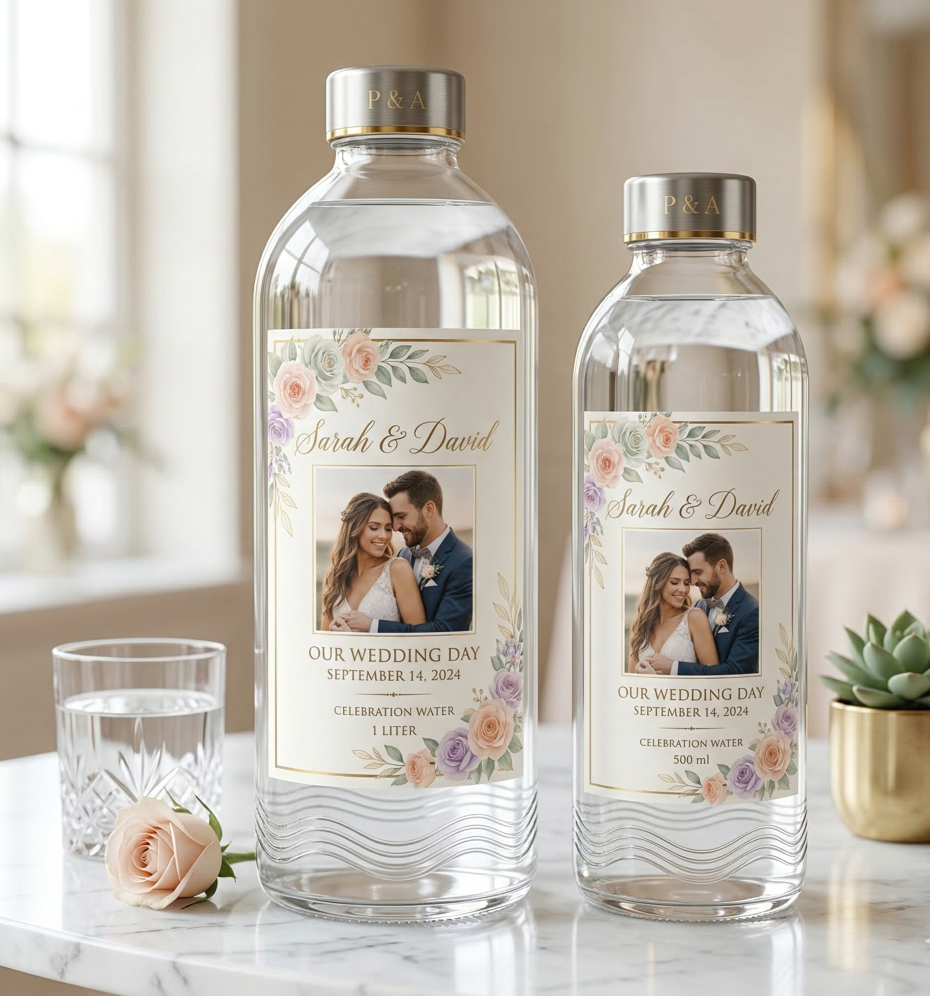 Wedding Custom Bottle